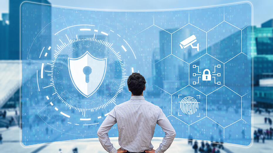 A security leader reviewing a third-party and supply-chain risk dashboard